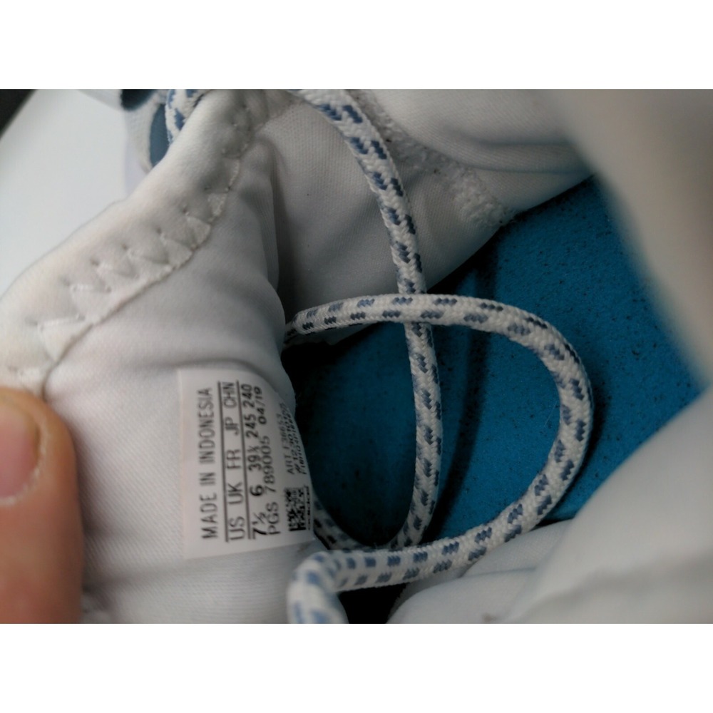 WOMAN'S ADIDAS "EDGE LUX 3" WHITE SNEAKERS SIZE 7.5 - Picture 8 of 8